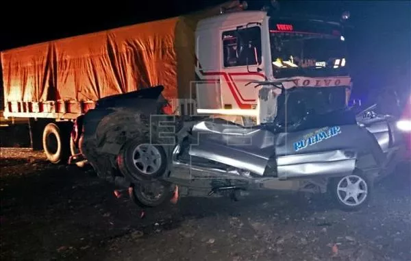 Ocho muertos y 37 heridos en un accidente de carretera en el Oeste de Bolivia