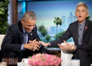 Obama recita poema de amor a su esposa en programa de televisión