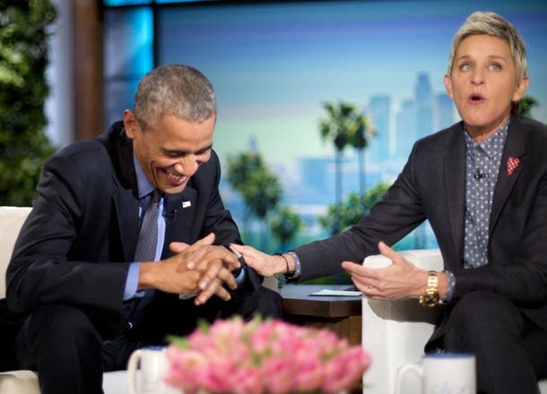 Obama recita poema de amor a su esposa en programa de televisión