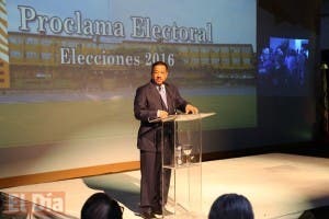 Presidente de la JCE garantiza las elecciones más limpias de la historia del país