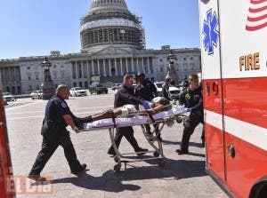 Policía hiere atacante en el Congreso de EU