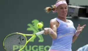 Rusa  Kuznetsova derrota  Serena en Abierto  Miami