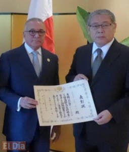 La embajada de Japón reconoce a Mejía Jabid