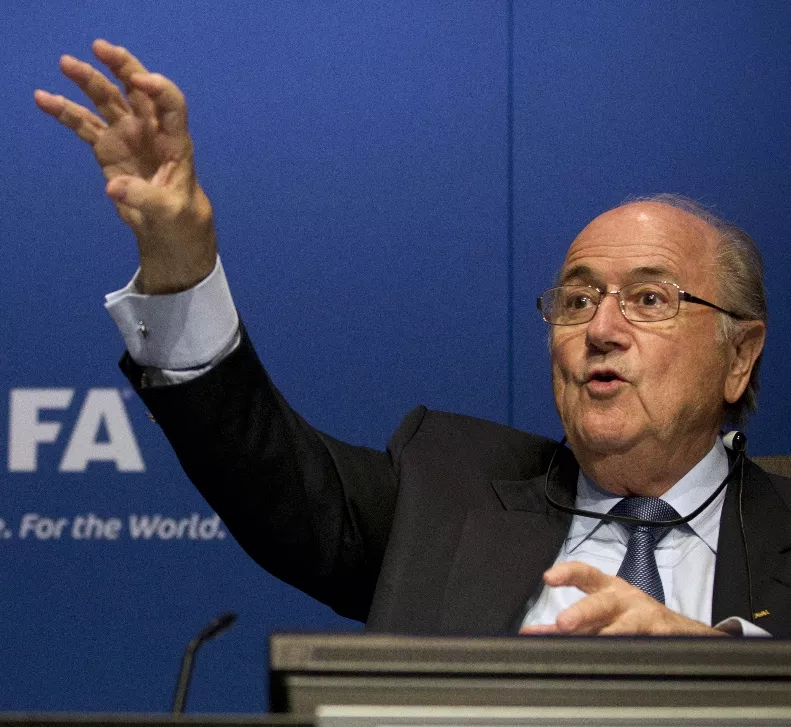 Joseph Blatter ganaba  sueldo de lujo en la FIFA