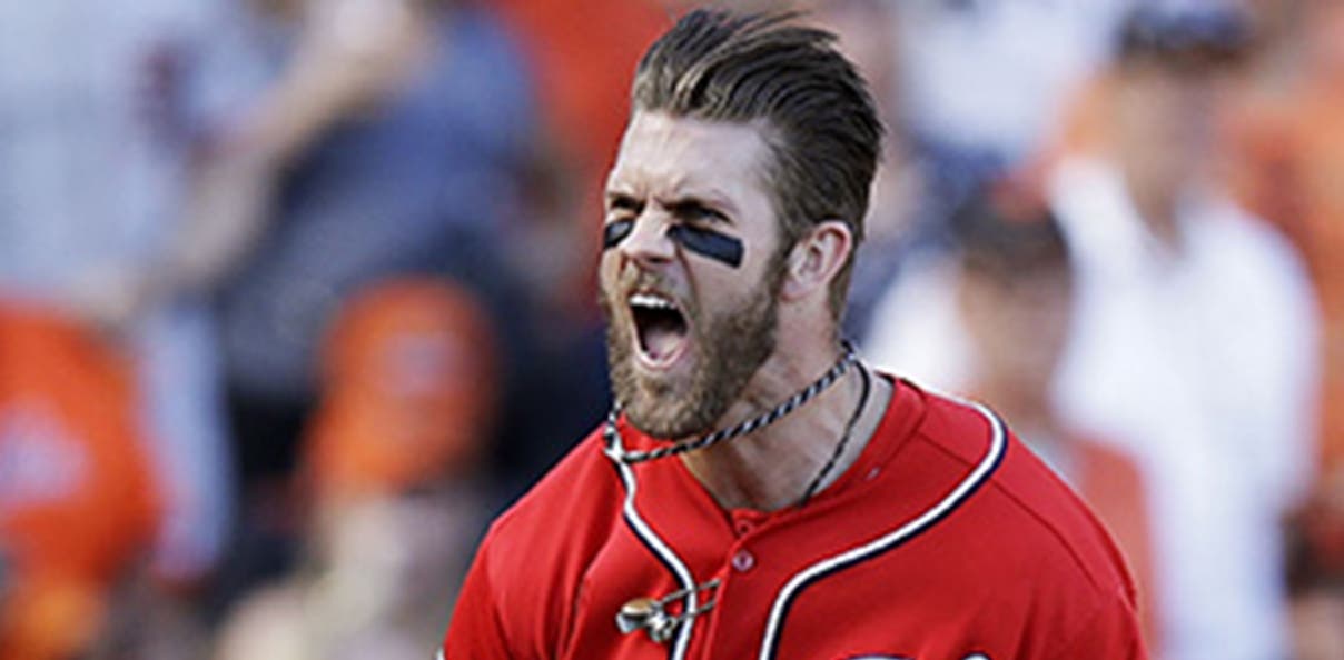 Bryce  Harper desea ver más  “perreos” en las Grandes Ligas