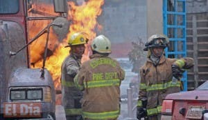 Otro incendio en  envasadora de gas licuado