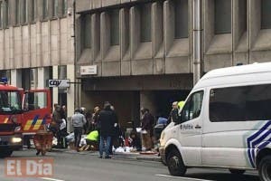 Confirman al menos 26 muertos y 90 heridos en los atentados de Bruselas