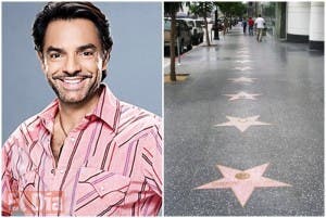 Eugenio Derbez devela su estrella en Hollywood