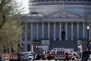 Detienen a autor de tiroteo cerca a Capitolio de EEUU, que dejó agente herido