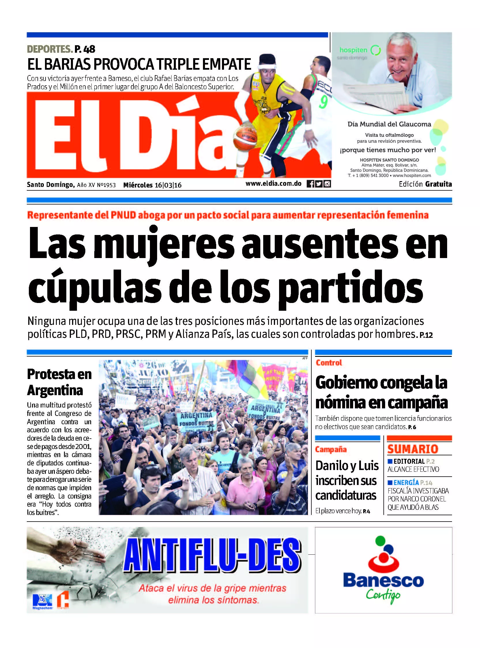 Portada impresa