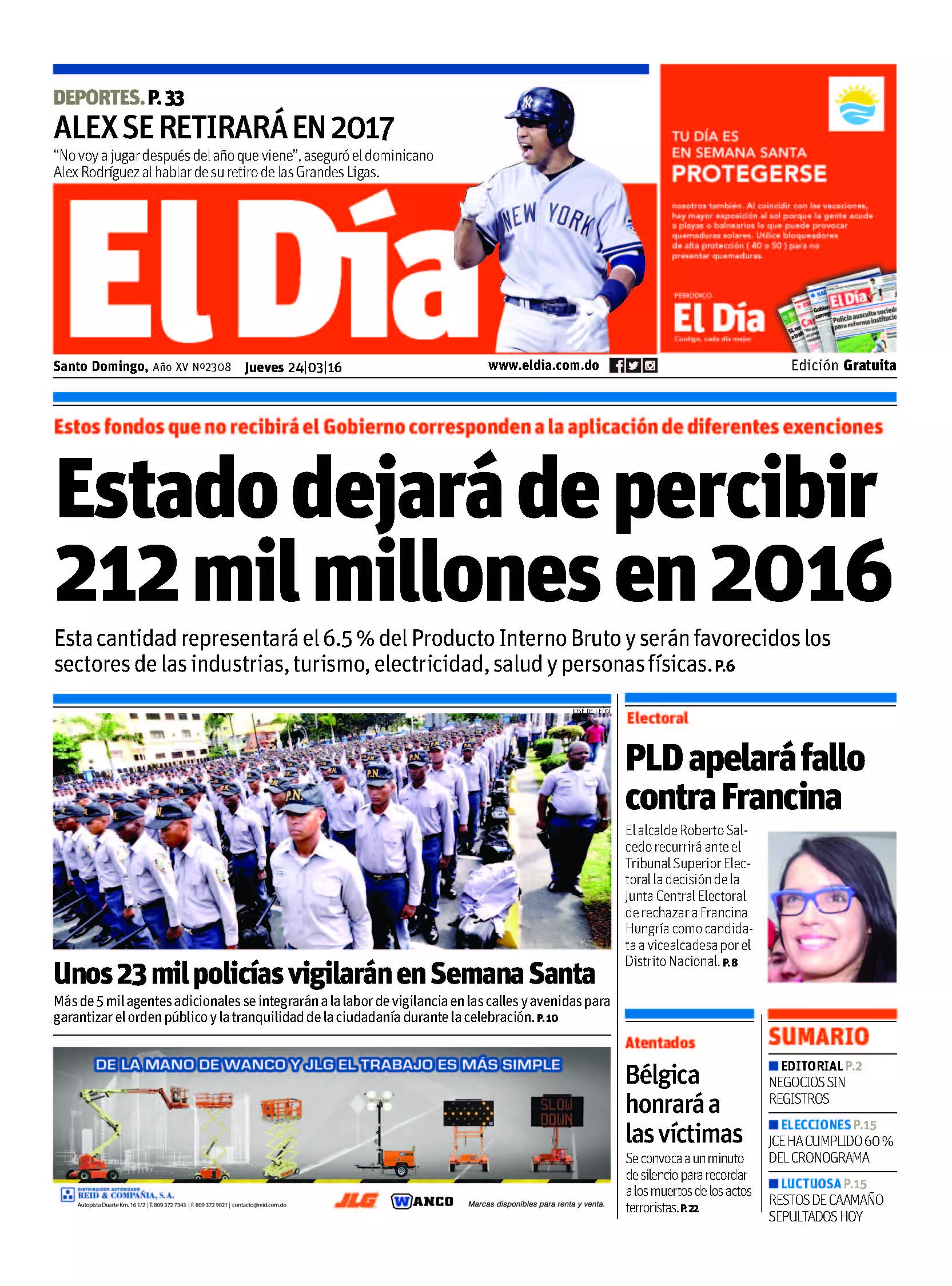 Portada impresa