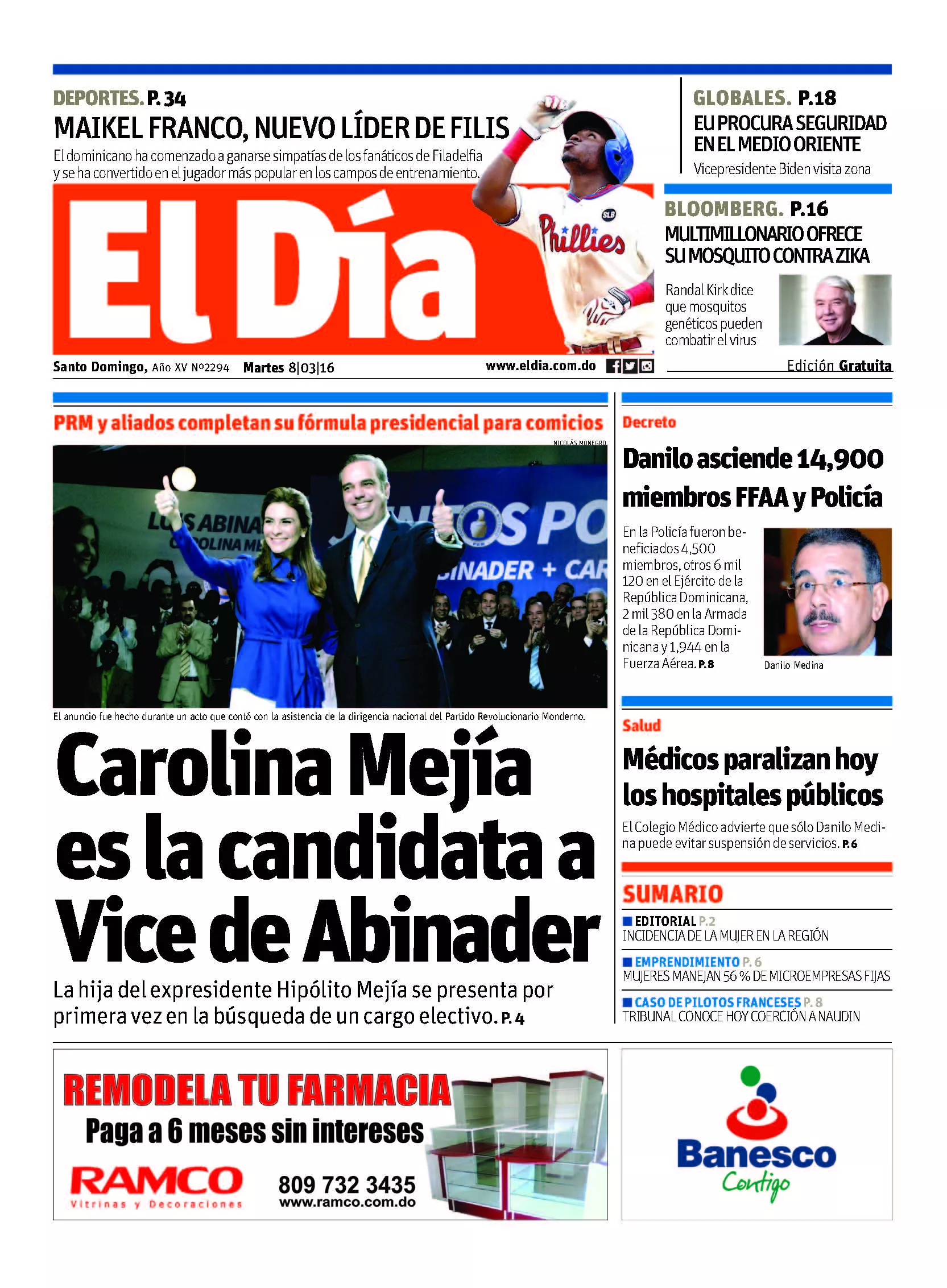 Portada impresa