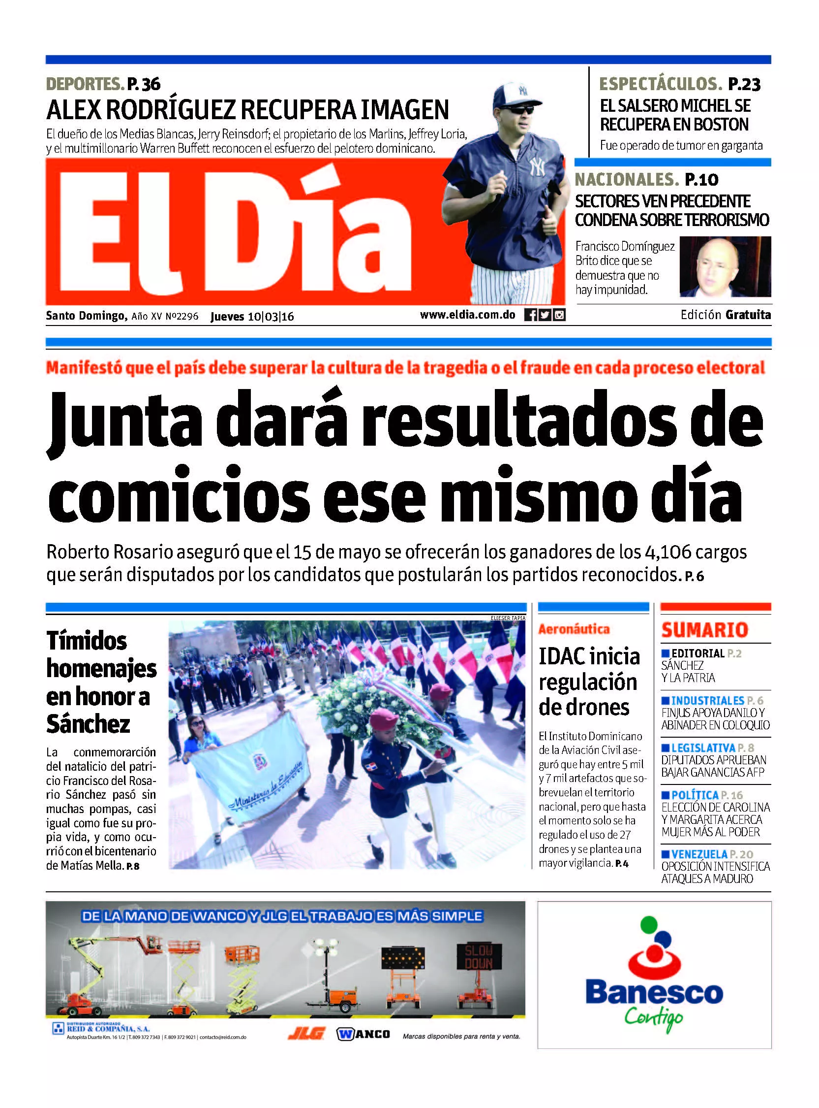 Portada impresa