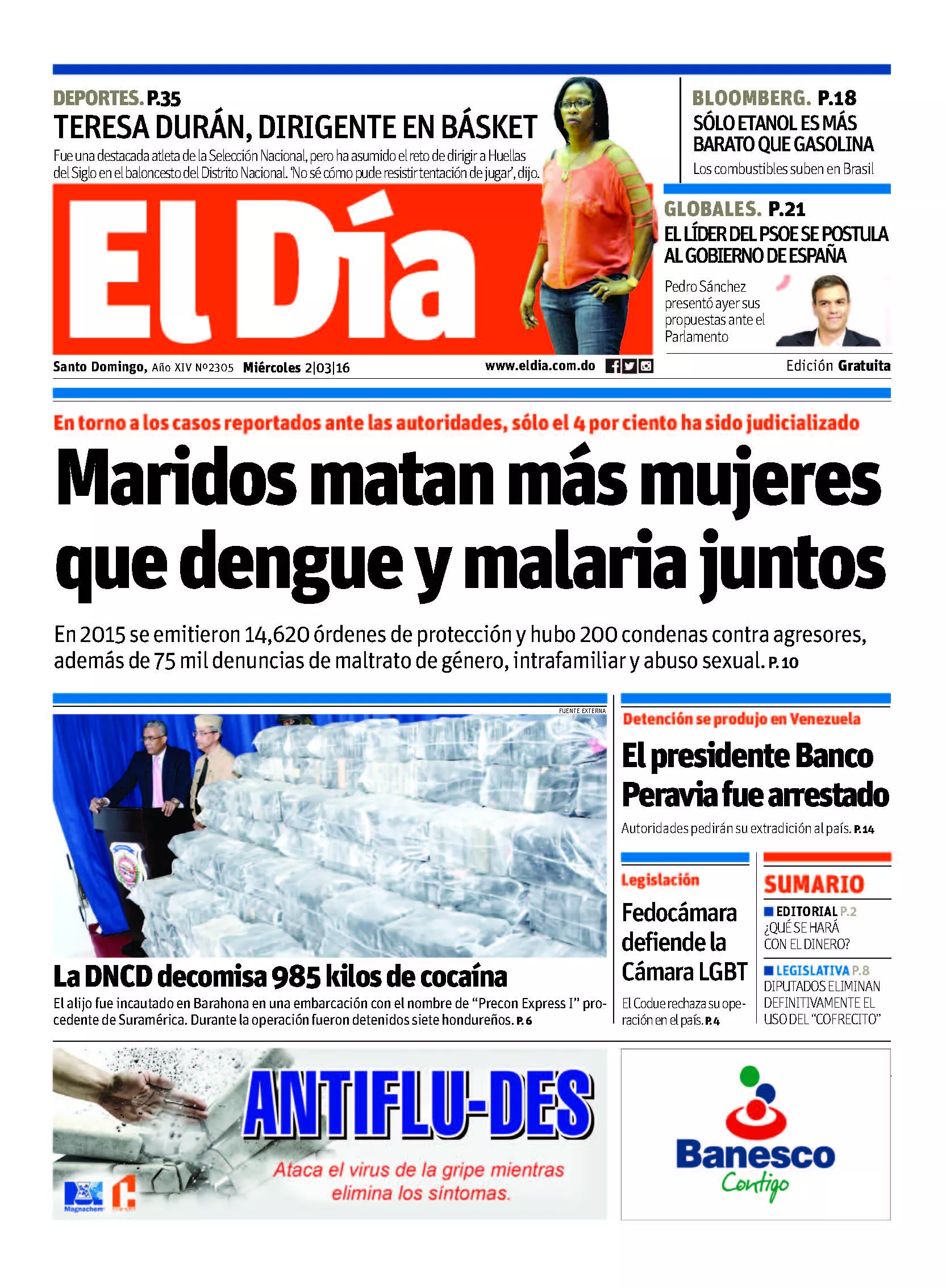 Portada impresa
