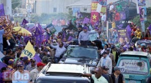 Danilo Medina recorre municipio Santo Domingo Norte