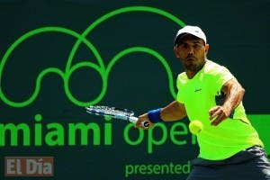 Dominicano Víctor Estrella se despide del Masters 1000 de Miami