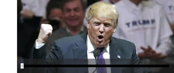 «¡Pum en la cara!»: Formas en que Trump sugiere tratar a quienes interrumpen sus discursos