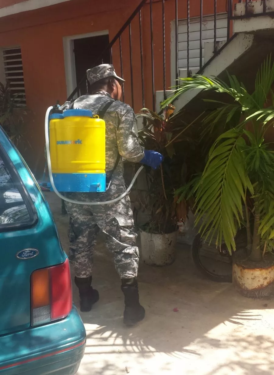 Armada continúa jornada contra  el zika en Santo Domingo Este