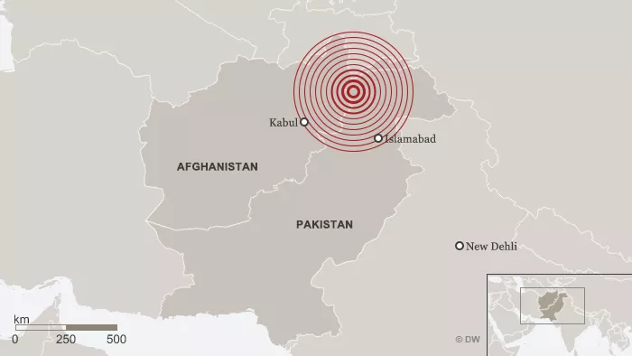 Un terremoto de 6,6 grados sacude Afganistán, Pakistán y la India