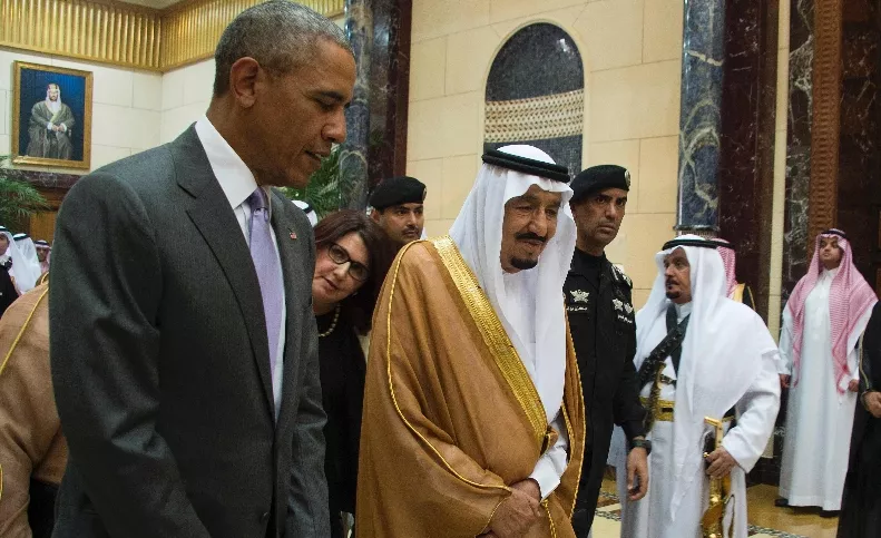 Obama hace gira por Arabia