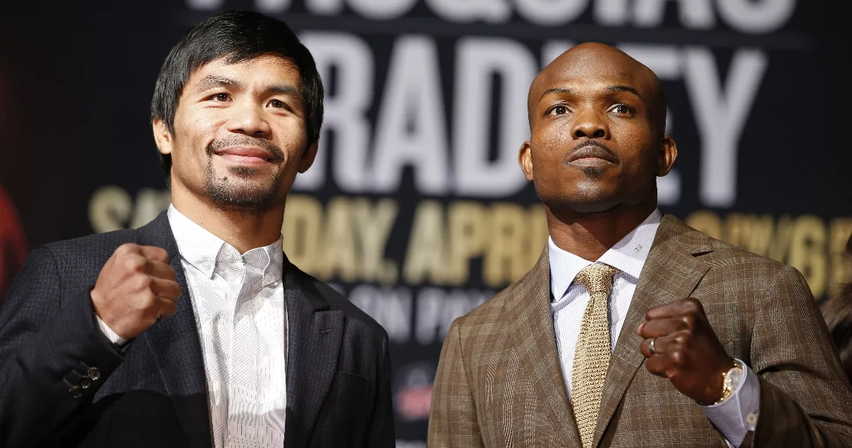 Manny Pacquiao y Timothy  Bradley van tras desempate