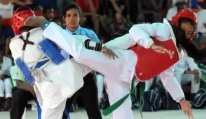 Zona Noroeste, campeona de  taekwondo escolar