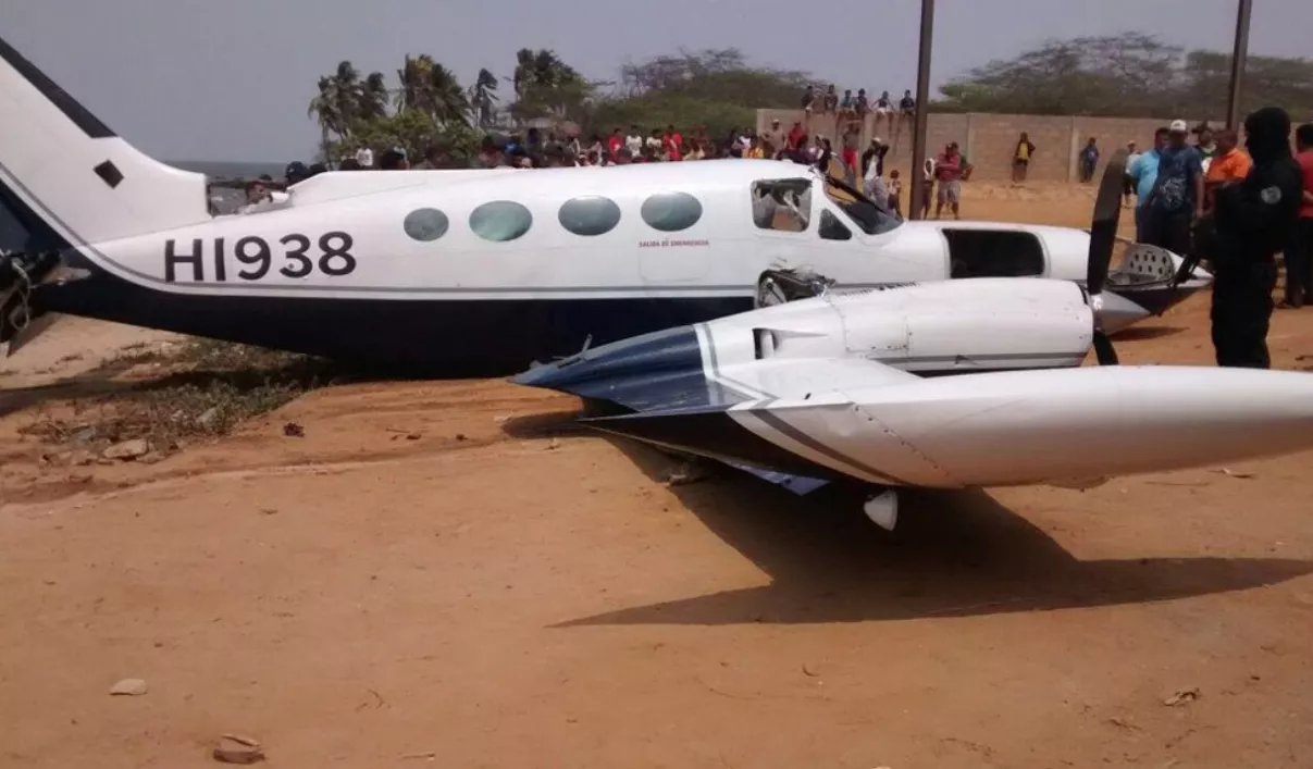 Avioneta RD cayó en zona ligada al narco