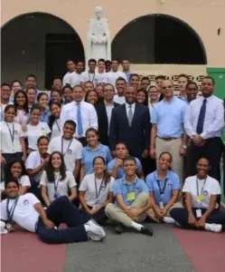 Contralor Germosén Andújar dicta conferencia a estudiantes del Colegio Don Bosco