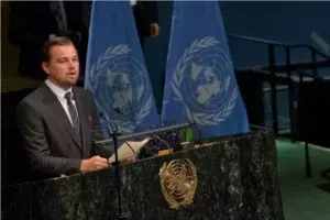 DiCaprio: “El planeta no se salvará si no dejamos los combustibles fósiles»