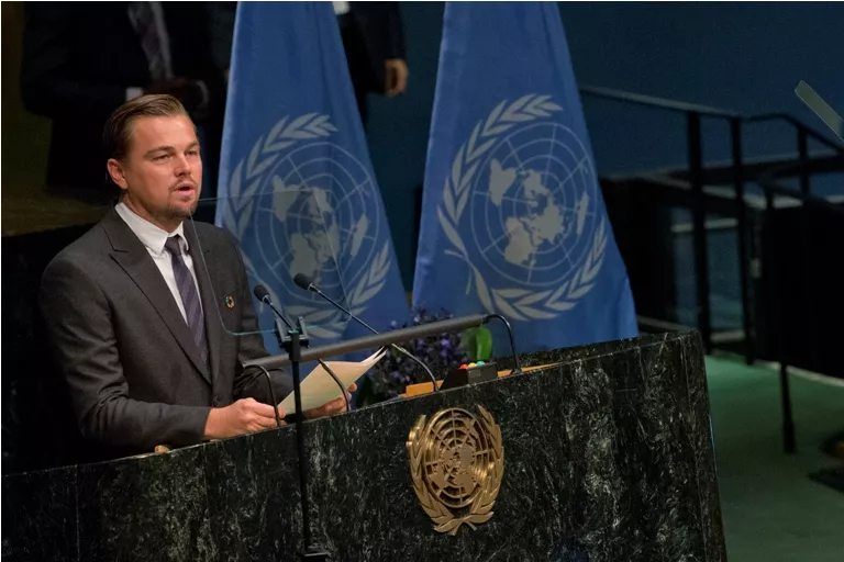 DiCaprio: “El planeta no se salvará si no dejamos los combustibles fósiles