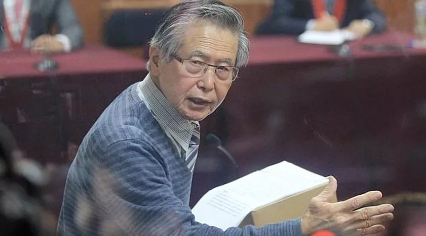 Internan de emergencia a expresidente peruano Fujimori