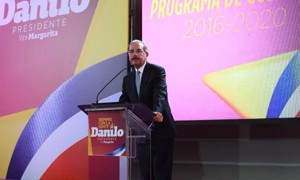 Danilo Medina presenta su programa de gobierno 2016-2020