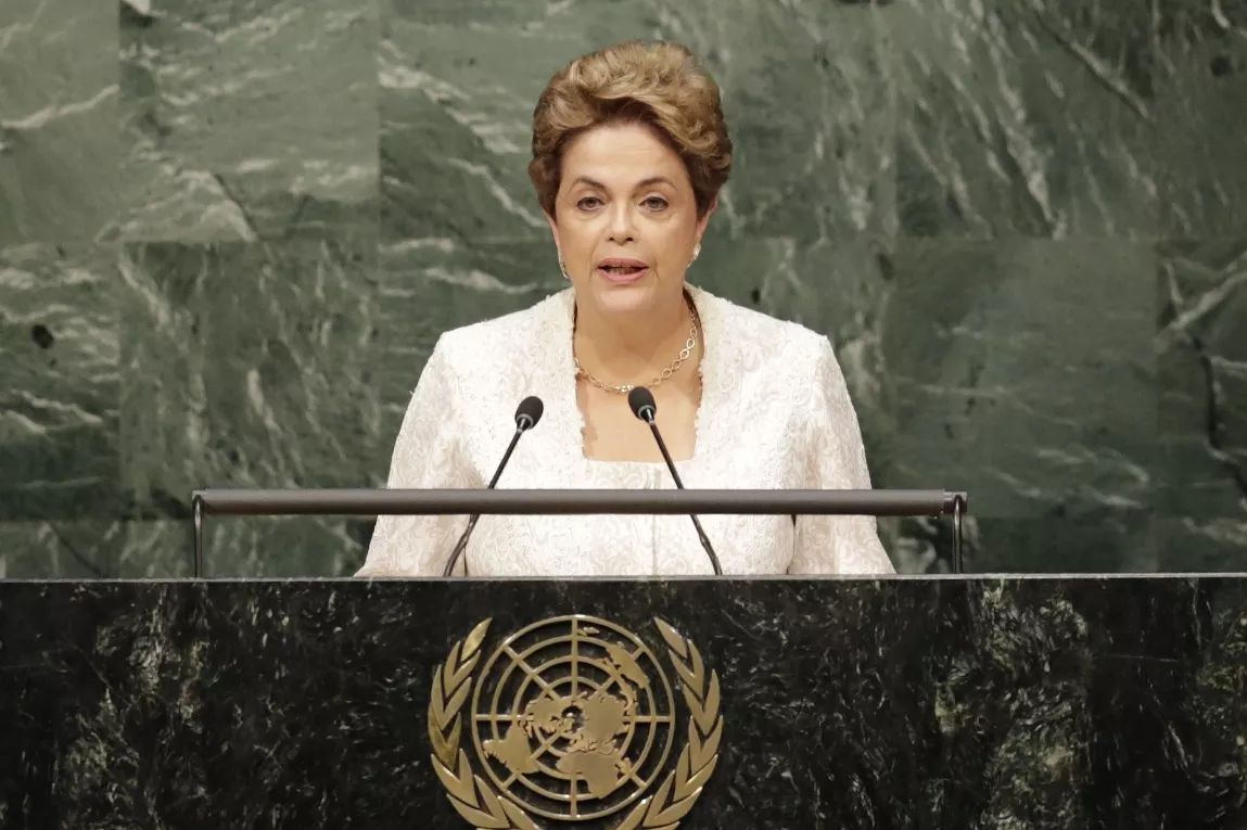 Dilma Rousseff evita hablar de escándalo político en ONU