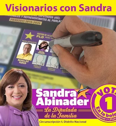 Sandra Abinader dice ganará diputación