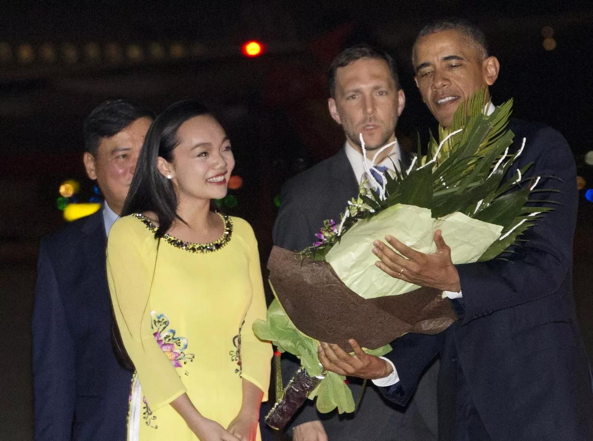 Obama lleva agenda comercial a Vietnam