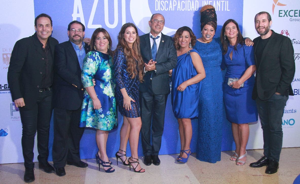 Noche azul por la discapacidad