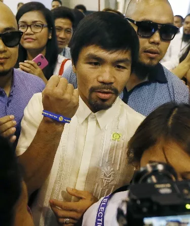 Pacquiao  es proclamado “campeón del pueblo”