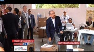 Danilo Medina: «Estoy dispuesto a aceptar los resultados, cuales sean»