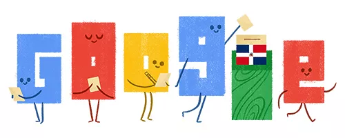 Google dedica a elecciones dominicanas uno de sus 'doodle'