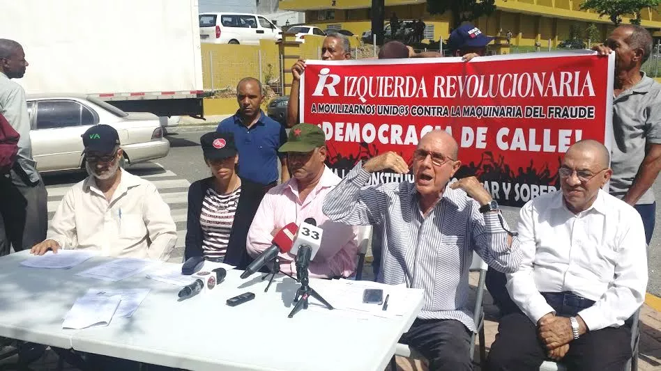 Izquierda Revolucionaria califica elecciones del domingo como un 