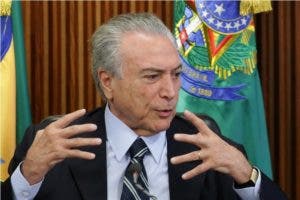 Temer afirma que Brasil se “recupera” desde que asumió el poder