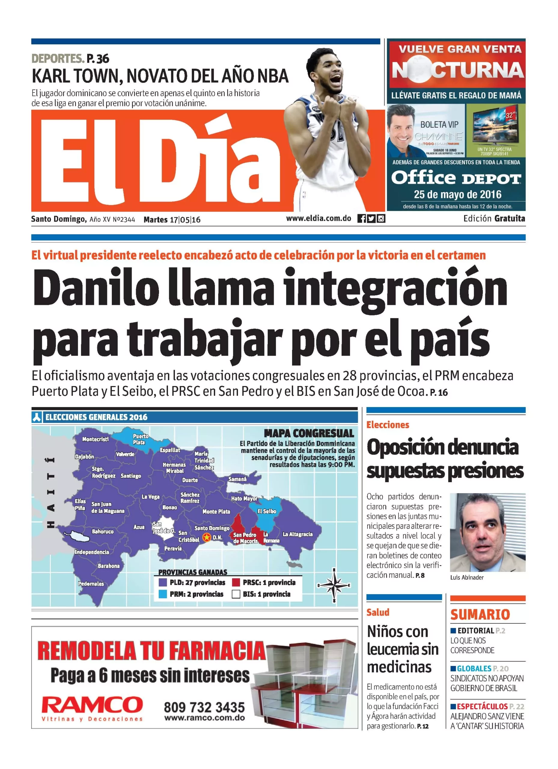 Portada impresa