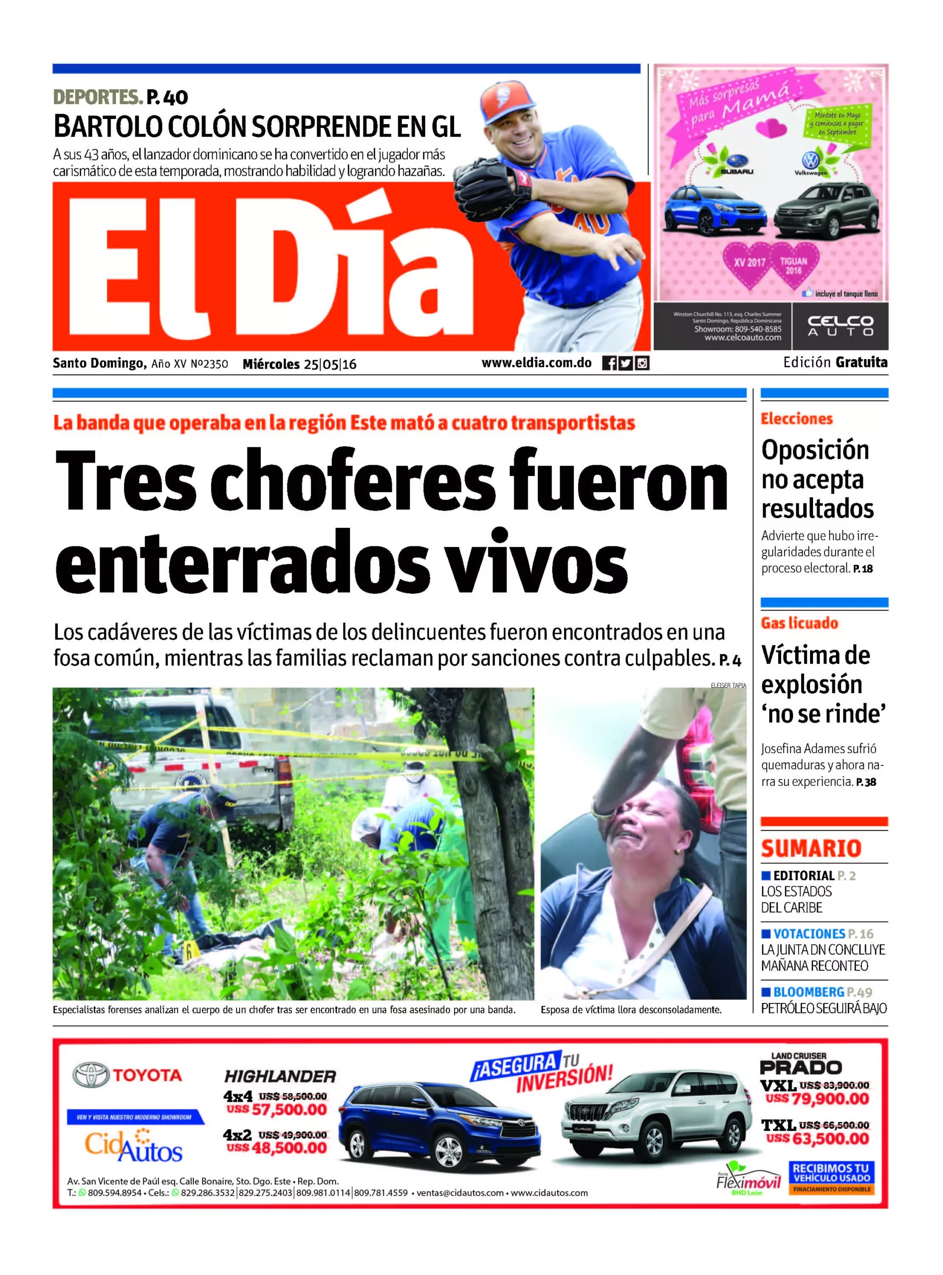 Portada impresa