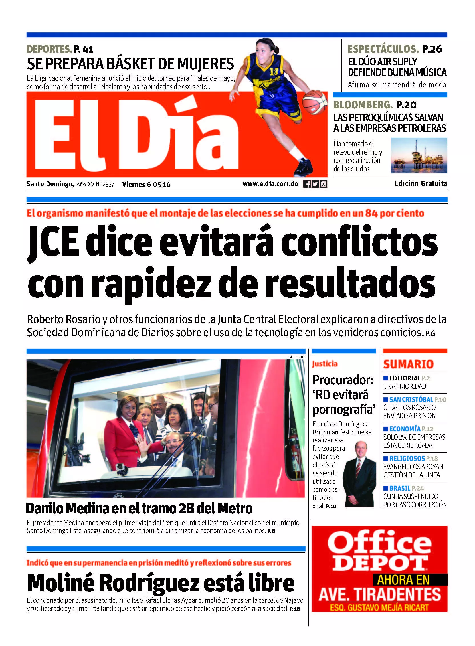Portada impresa