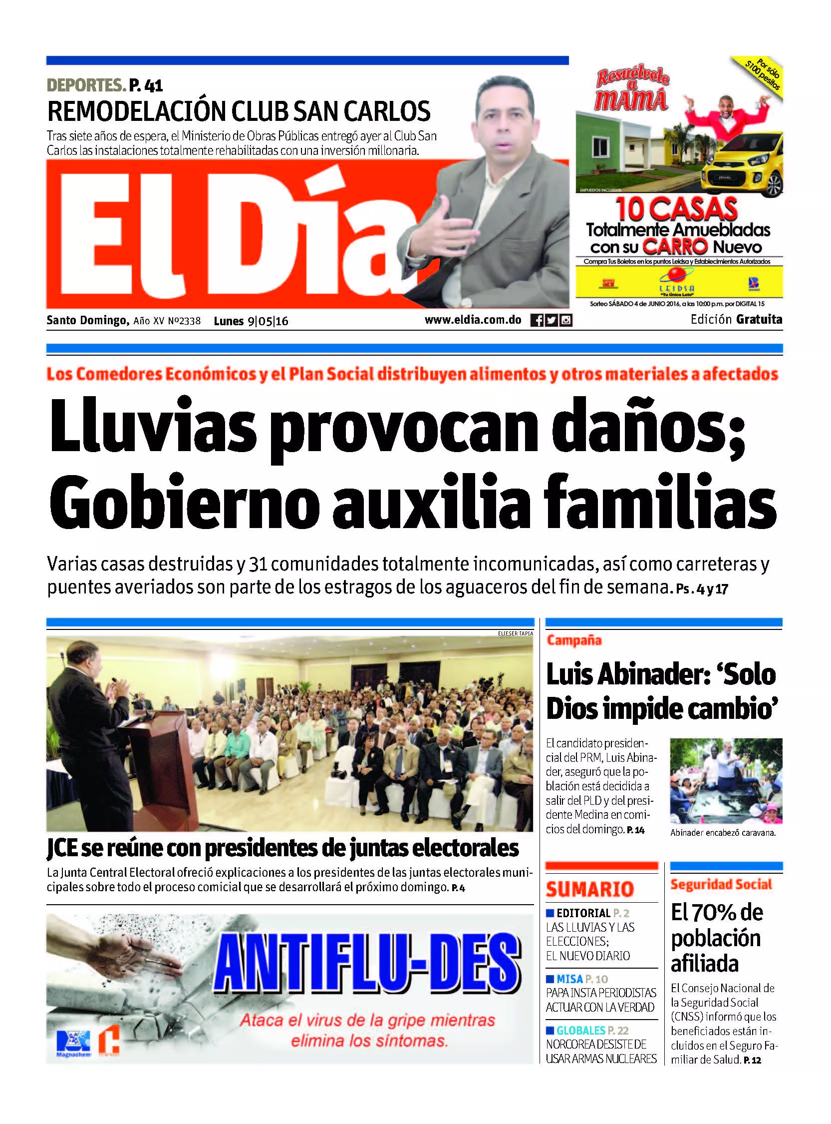 Portada impresa