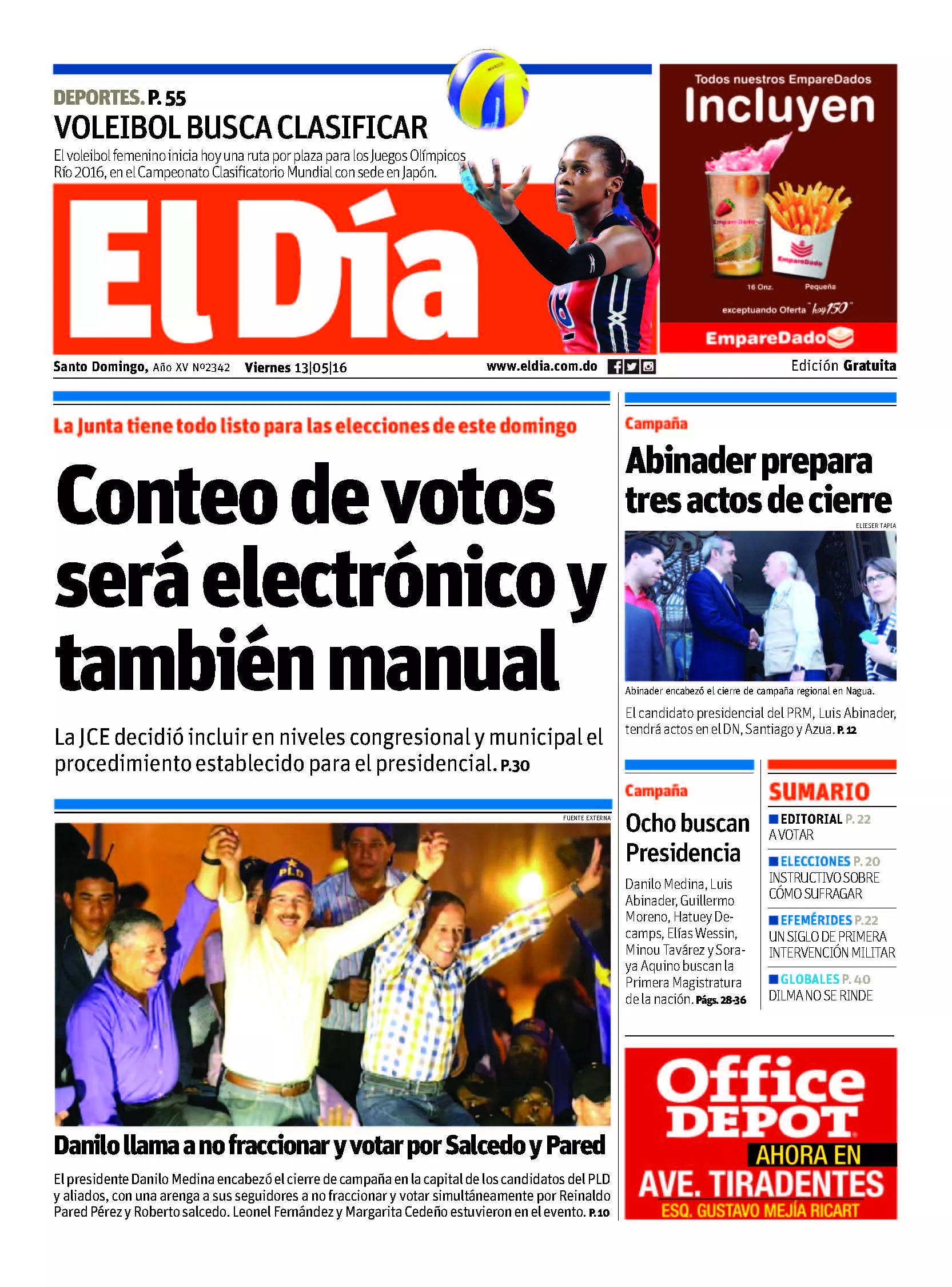 Portada impresa