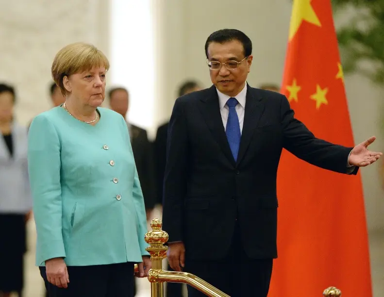 China y  Merkel  apoyarán planes
