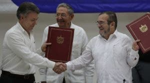 Colombia firma   cese el fuego con FARC