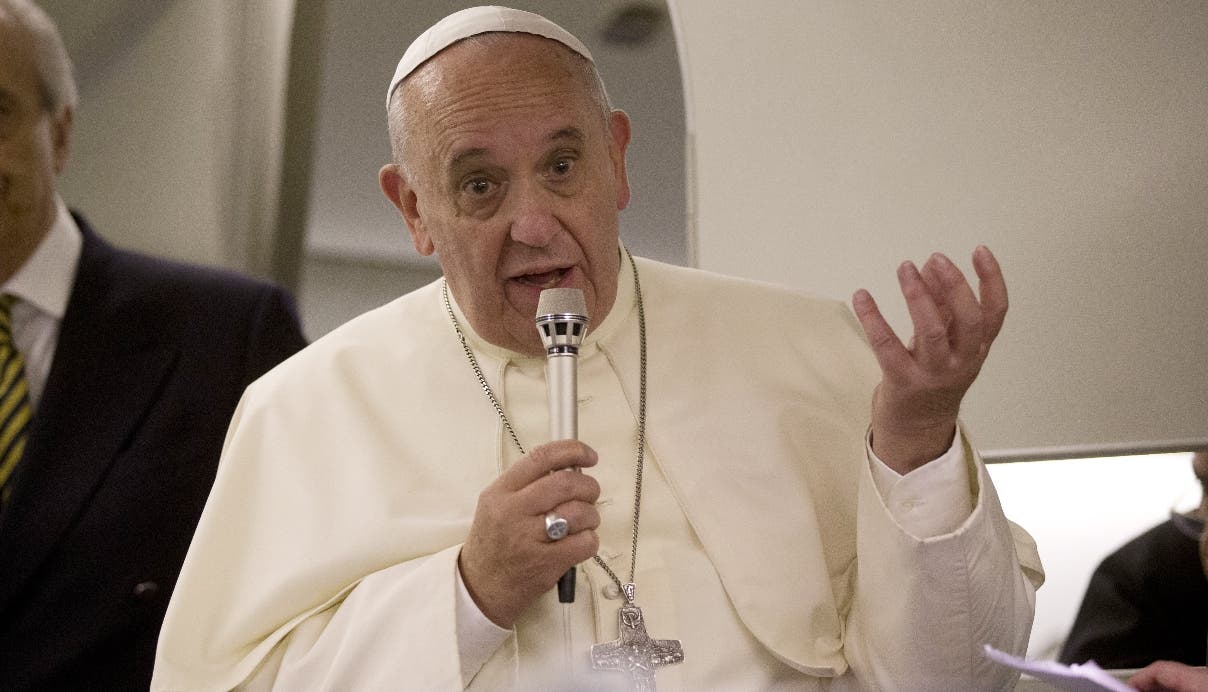 El papa dice que “el mundo necesita el perdón” para salir del rencor y odio