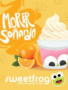 Sweetfrog presenta su nuevo sabor “Morir soñando”